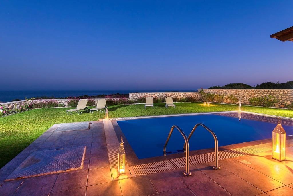 Olga Luxury Beach Front Villas Lakhaniá Exterior foto